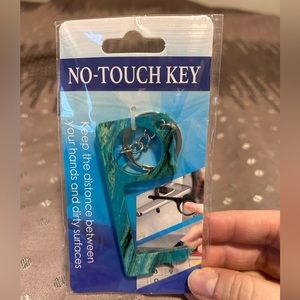 No touch key handle opener
